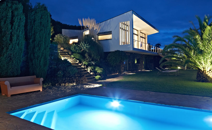 Luxuriöse Ferienunterkunft auf La Palma mit Pool